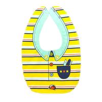 Double sided printing waterproof embroidery baby bib
