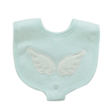 Smooth and comfortable embroidery baby bib