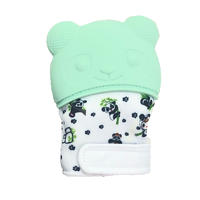 OEM&ODM Panda baby molar silicone gloves